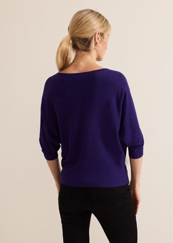 Phase Eight Cristine Knitwear Purple Australia | PL9815064